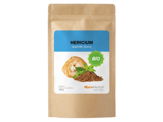 Mycomedica Hericium prášok BIO 100g