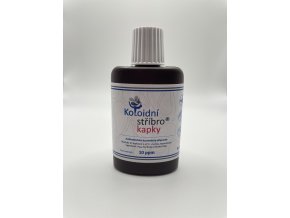 Koloidné striebro kvapky 50ml koncentrácia 10ppm