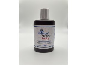 Koloidné striebro kvapky 50ml koncentrácia 5ppm