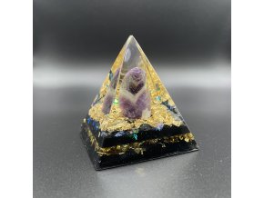 Orgonitová Pyramída Ametyst