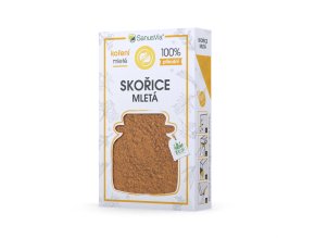 Škorica mletá, bio 34g