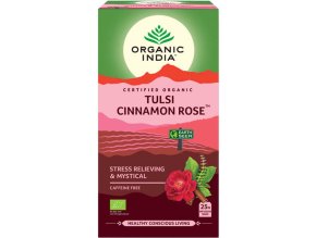 Tulsi s ružou a škoricou Organic India