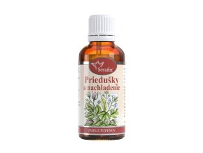 Serafin Priedušky a nachladnutie– zmes z pupeňov 50 ml