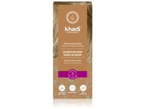 khadi rostlinna barva na vlasy tmava blond 298 l