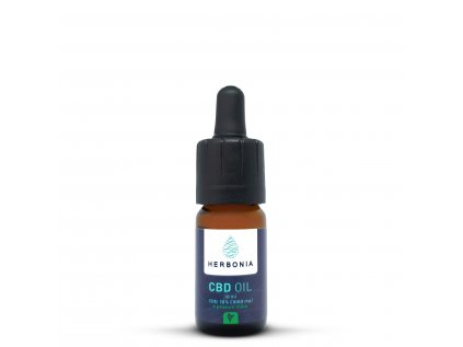 Ochucený CBD Olej, Máta, 1000 mg CBD, (10%), 10 ml