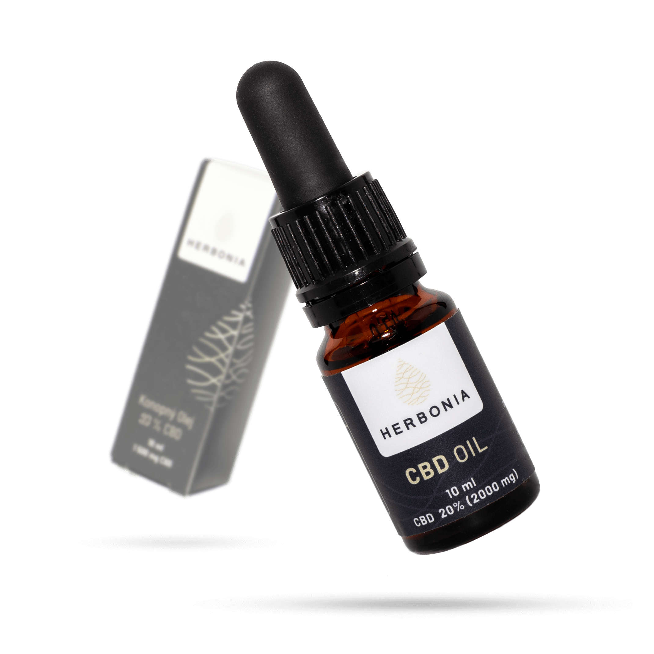 5% až 30% CBD Konopný Olej, 10 ml Koncentrace: 20%. ( 2 000 mg)