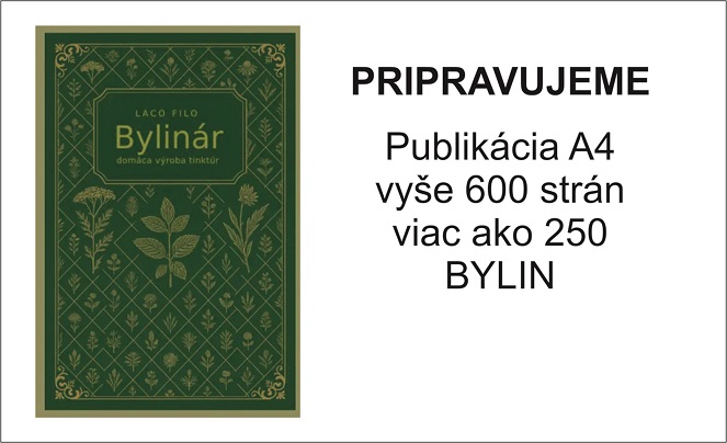 Bylinár - naučte sa vyrábať tinktúry doma