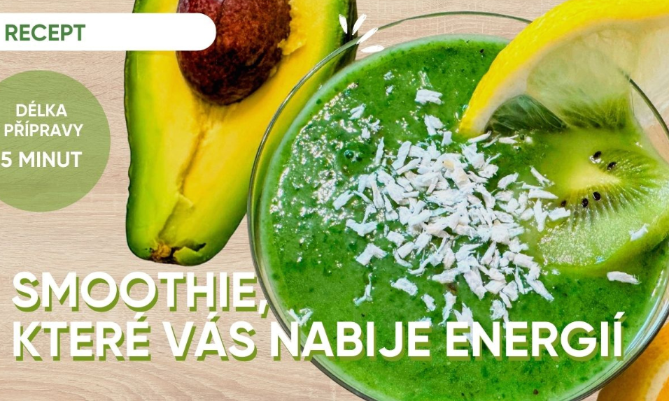 Recept na smoothie, které vás nabije energií