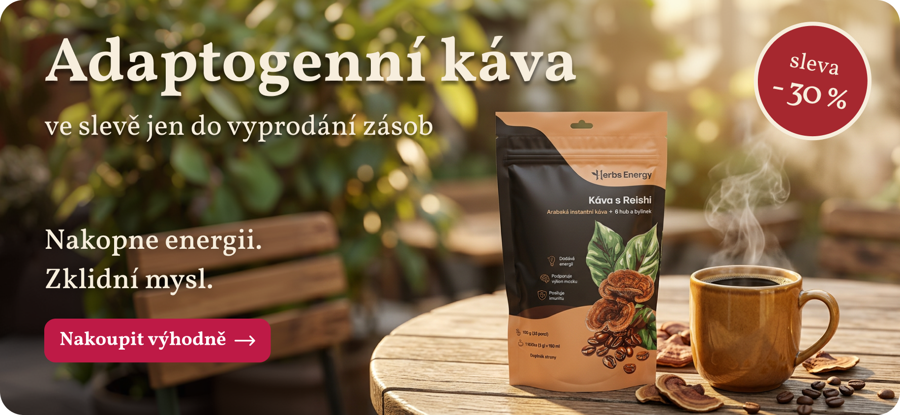 Adaptogenní káva
