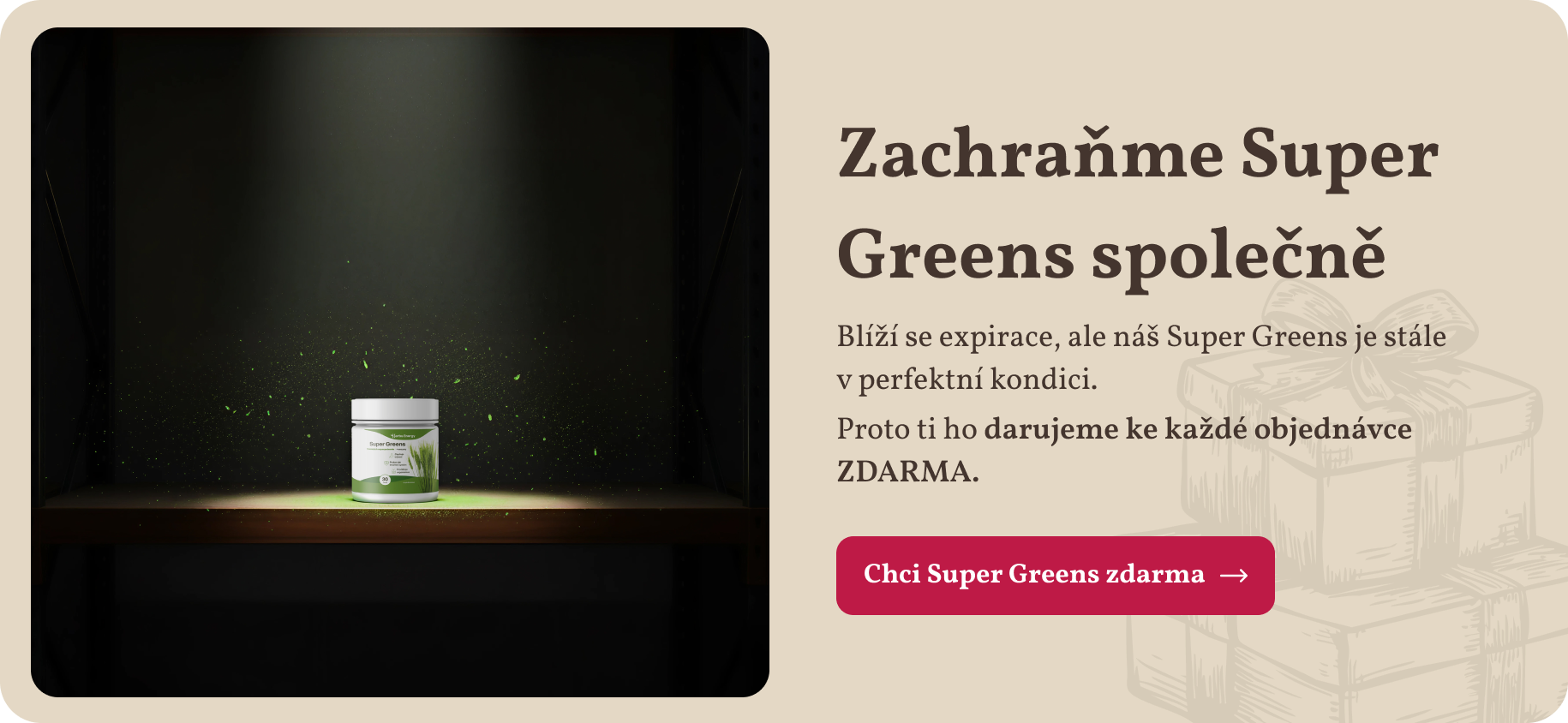 Super Greens zdarma