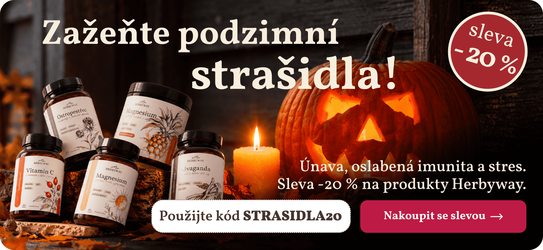 Zažeňte podzimní strašidla