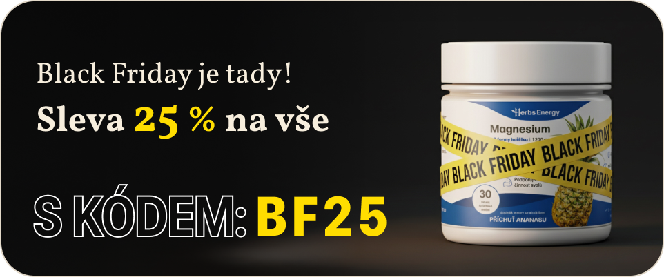 Black Friday 25% 2 fáze