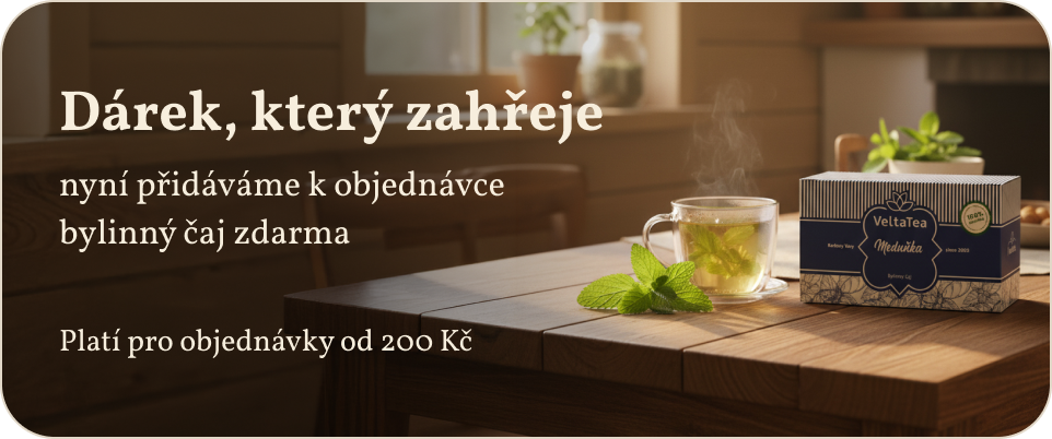 Dárek ke každé objednávce - čaj