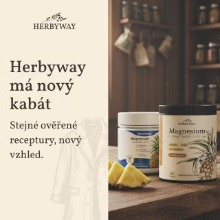 Herbyway má nový kabát 🌿 Náš e-shop je teď přehlednější a příjemnější. Snadno v něm najdete doplňky, které podporují...