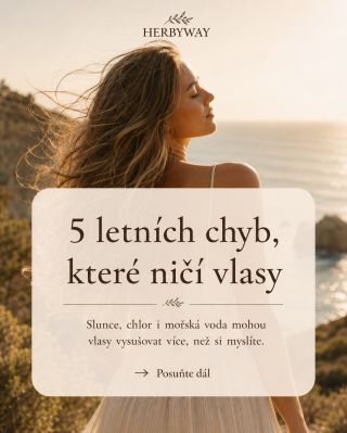 ☀️ Slunce, chlor i mořská voda mohou dát vlasům během léta pořádně zabrat. Stačí ale pár drobných změn v péči a vaše vlasy...