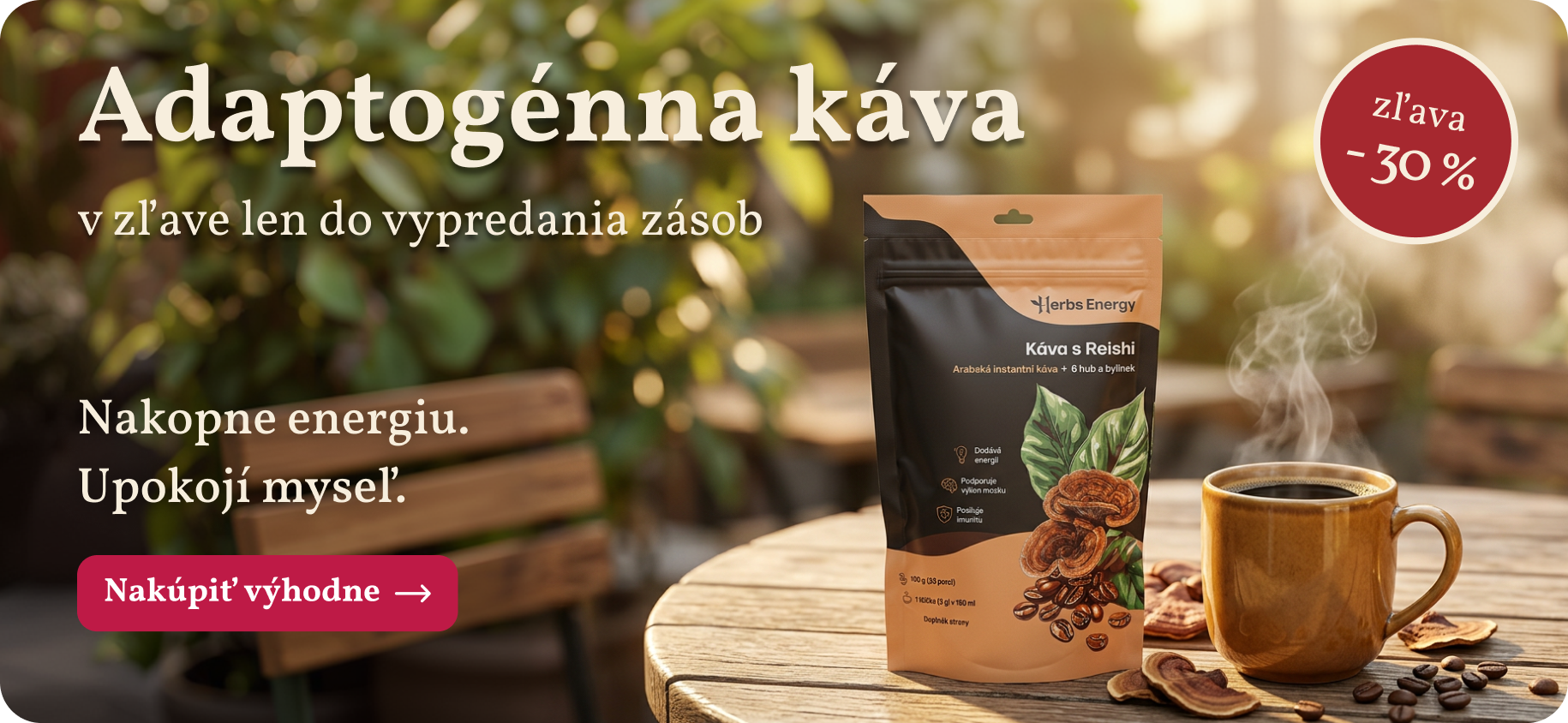 Adaptogenní káva