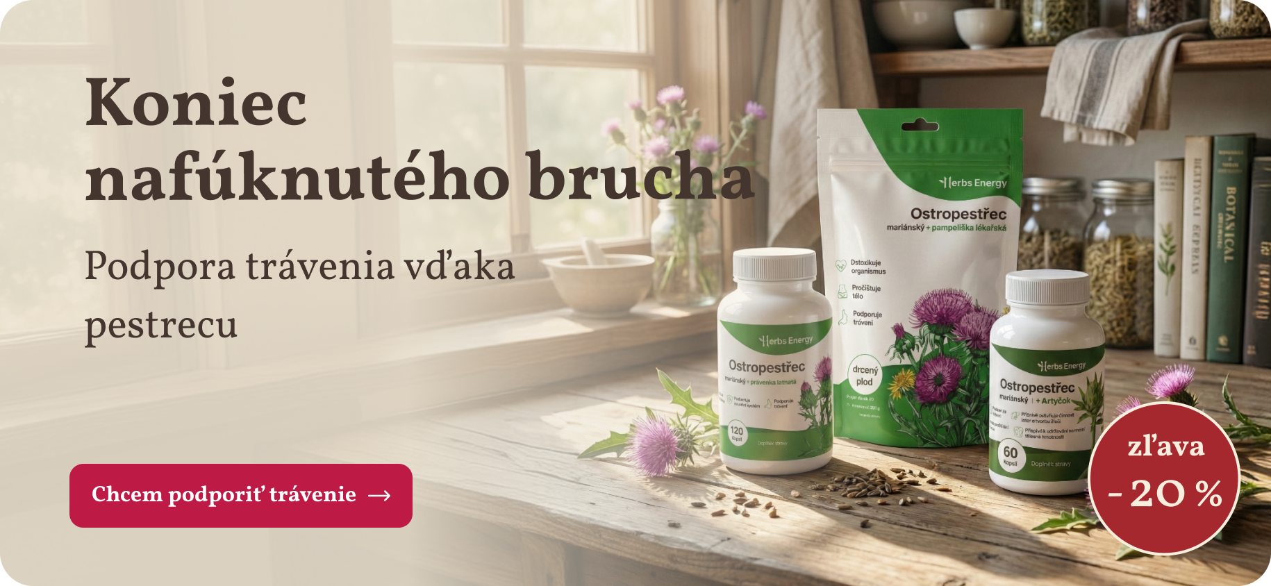 Konec nafouknutého břicha