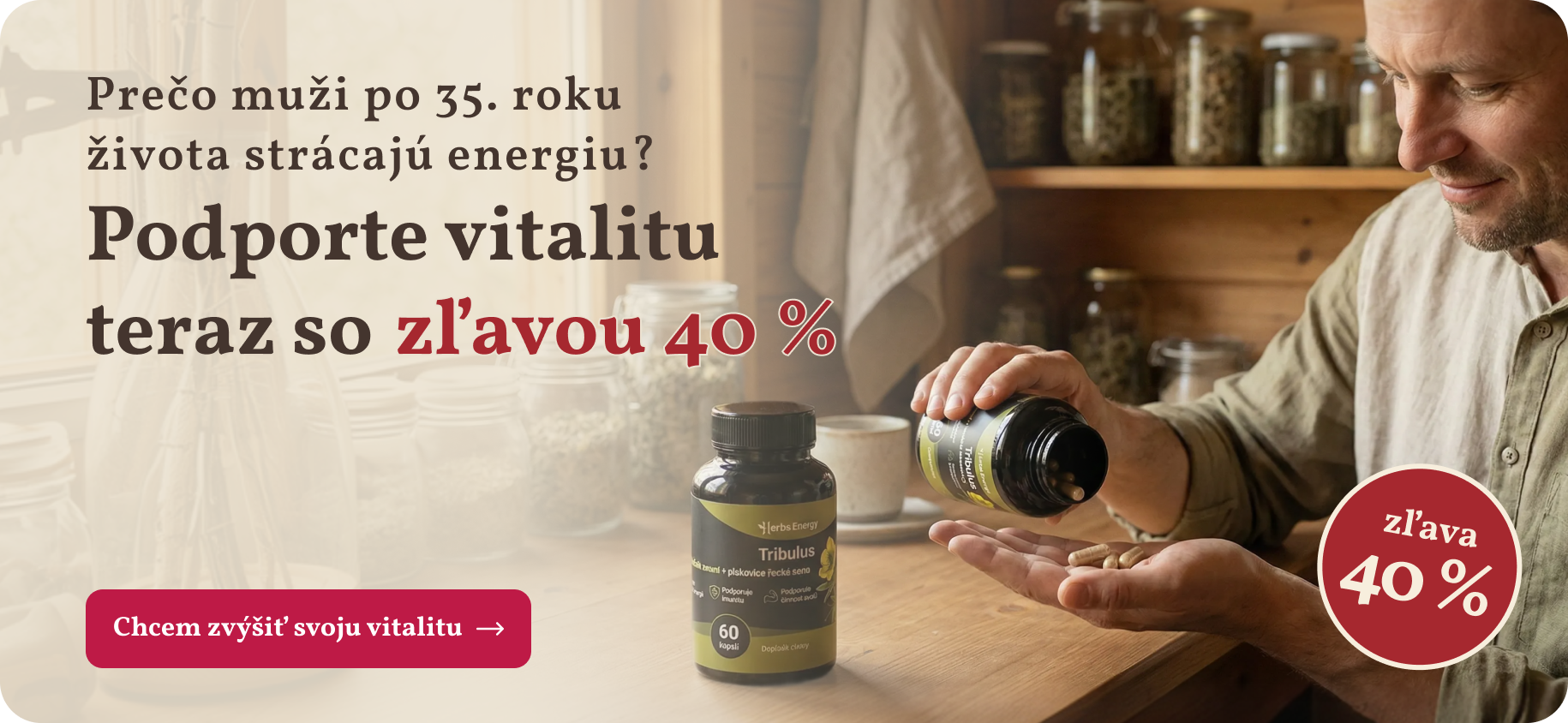 Tribulus - muži po 35 roku