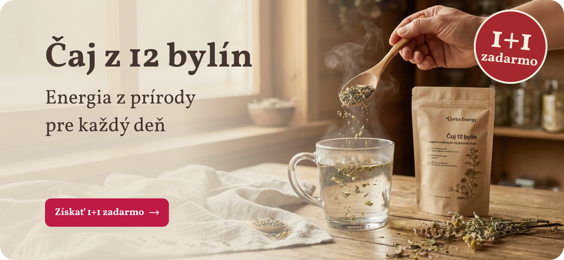 čaj 12 byli 1+1 zdarma