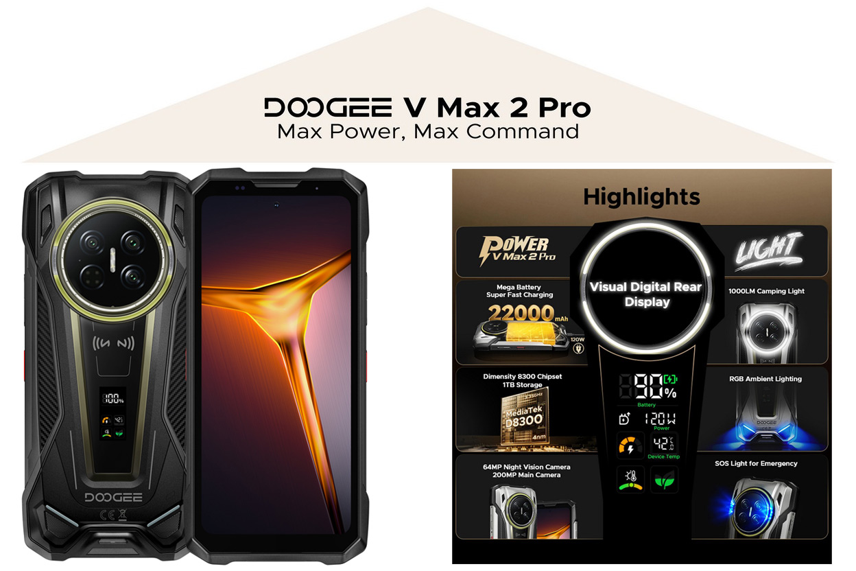Doogee V Max 2 a V Max 2 PRO