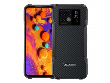 Doogee V20 černý  + Tvrzené sklíčko na displej navíc + USB magnetický kabel