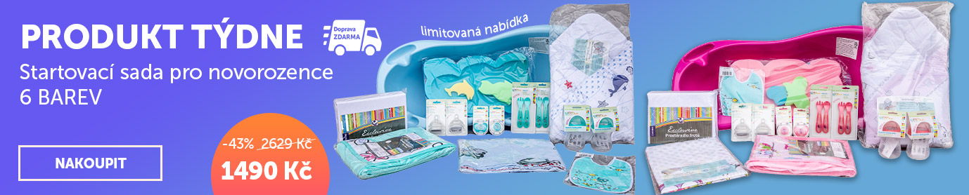 Akce - Startovací sada pro novorozence