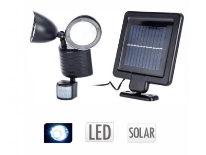 ProGarden Solární venkovní 22 LED osvětlení s pohybovým senzorem