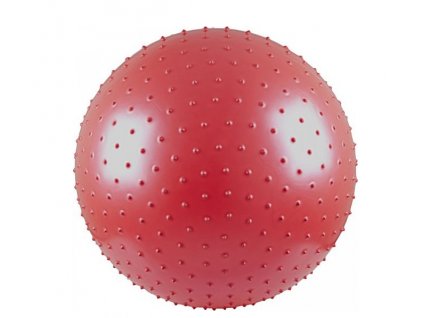 Sportwell Assort masážní míč 75 cm - ČERVENÝ