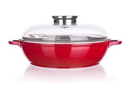 PRIME CHEF Pánev paella MADEIRA Red, 3,4 l, 28 x 7 cm, s poklicí