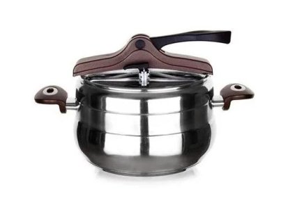 Banquet Tlakový hrnec PREMIUM Dark Brown 5 l