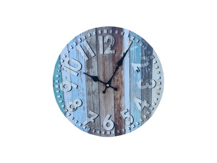 Hodiny retro PN01 motiv Wood