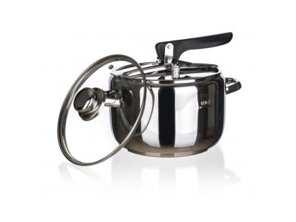 Tlakový hrnec 5 L se skleněnou poklicí CUISINO