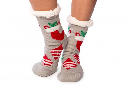 Vánoční ponožky s beránkem Ozdoby