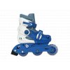 Dětské kolečkové brusle sportwell + chrániče - Modré  + chrániče