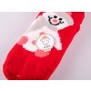 Vánoční ponožky s beránkem Sněhulák
