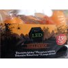 LED dekorační řetěz girlanda průměr 4cm délka 1,5m