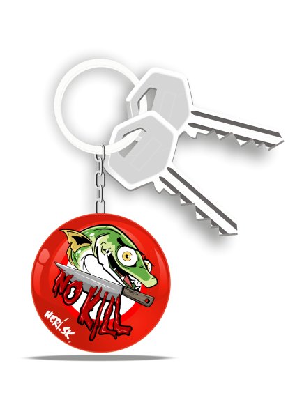 klucenka no kill šťuka štika chyt a pust rybarsky doplnok herisk darcek pre rybara (2)
