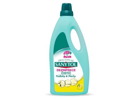 sanytol citron a olivove listky dezinfekcny cistiaci prostriedok na podlahy a plochy 1 l