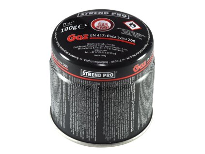 Kartuš Strend Pro 190 g, prepichovacia, STOP GAS system