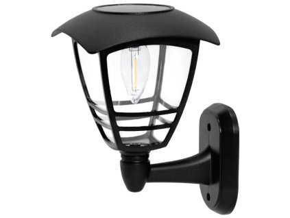 Lampa Strend Pro Garden, solárna, na stenu/plot, 15x15x21 cm