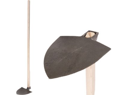 Motyka Gardex špicatá 840 g, kovaná, drevená násada