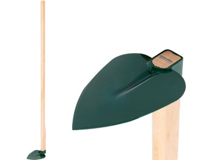 Motyka FED 204/1200, srdcová, malá, drevená násada