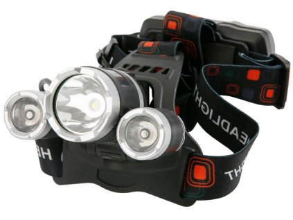 Čelovka Strend Pro Headlight H931, T6+2 XPE LED, 300 lm, 1200 mAh, USB nabíjanie