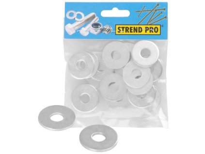Podložka Strend Pro PACK DIN 9021 Zn M12, široká, plochá, bal. 8 ks