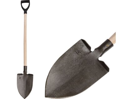 Rýľ Gardex 1300 g, kovaný, so stupačkou, násada s PH rúčkou