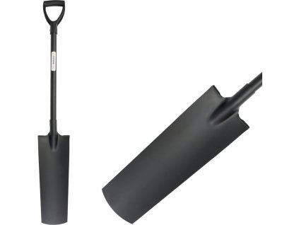 Rýľ S526AD štychar, násada D, Black