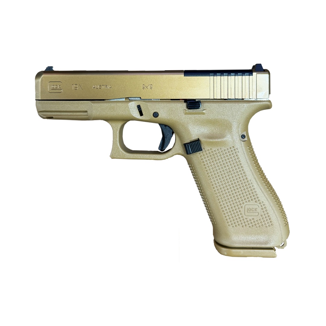 Glock 19X Coyote MOS, 9×19mm