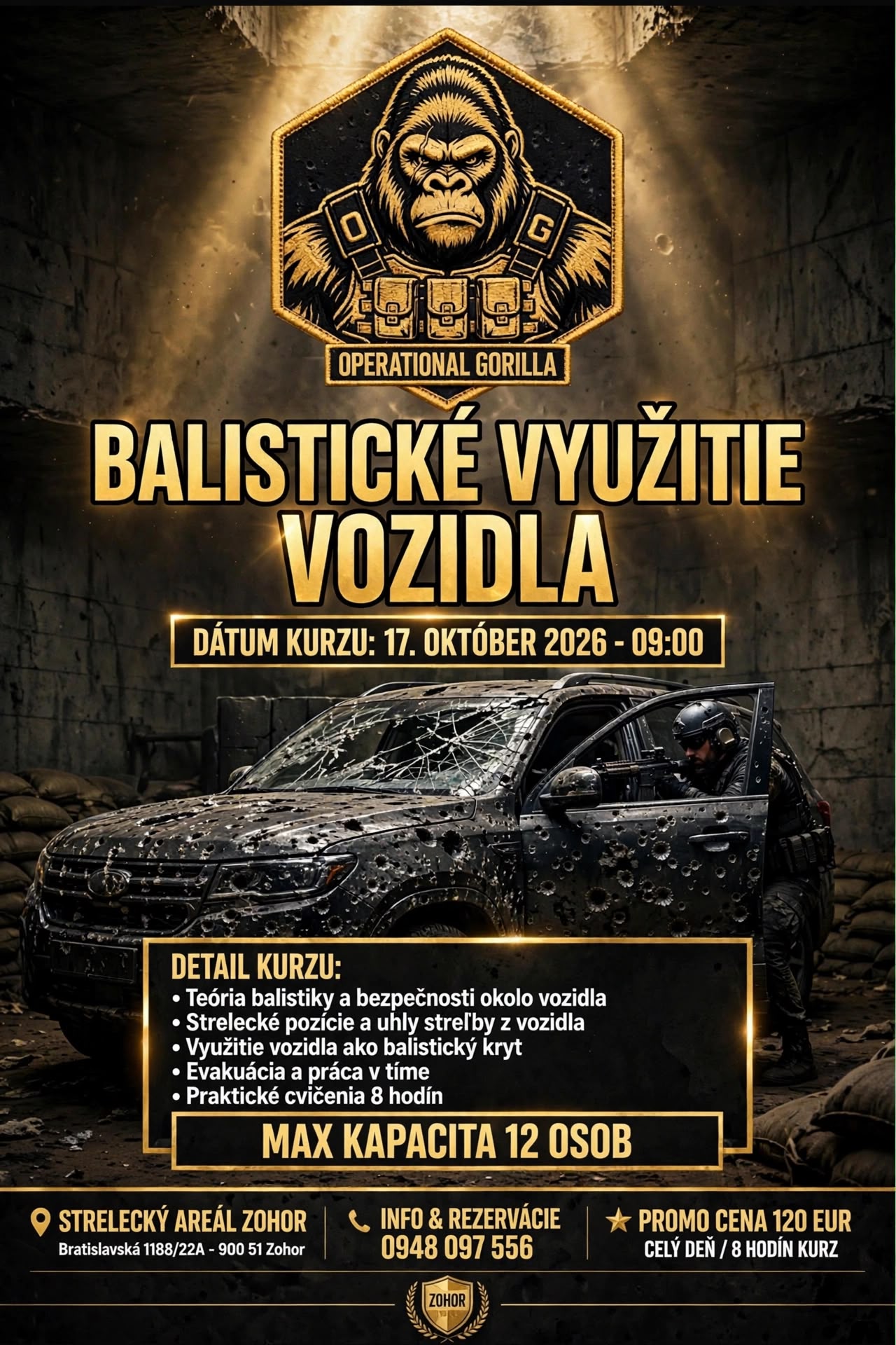 Kurz - Balistické využitie vozidla