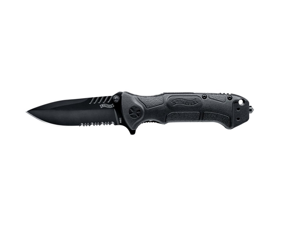 Walther - zatv. nožík BTK2 (Black Tac Knife), Art.: 5.0786