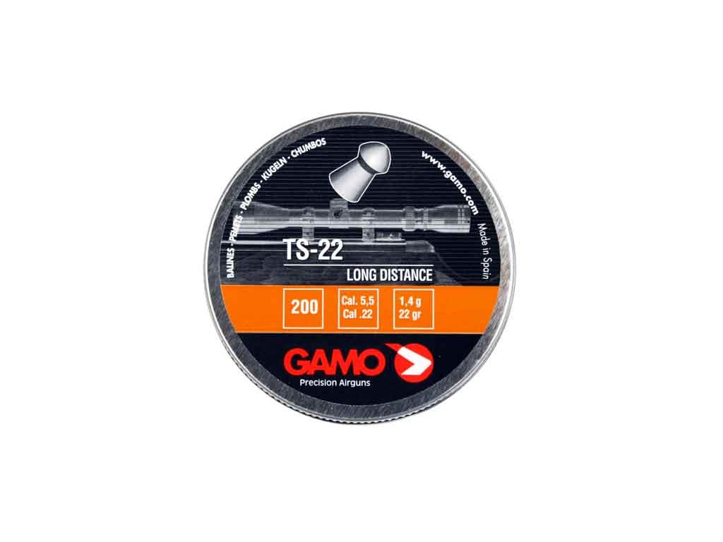 Gamo Diabolky 5,5mm/.22 TS-22, Long Distance 1,4g./22gr. (200ks)